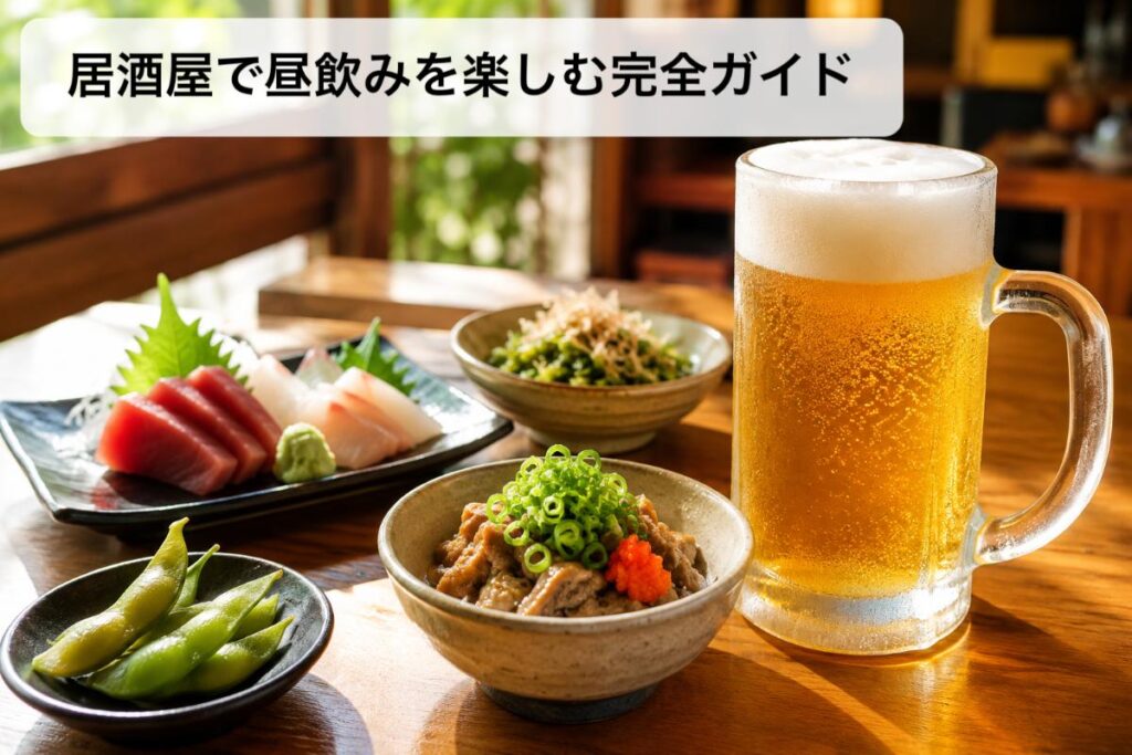 居酒屋で昼飲みを楽しむ完全ガイド