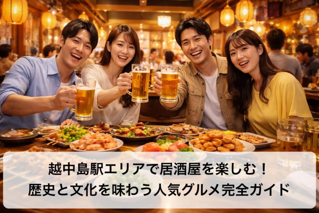 越中島駅エリアで居酒屋を楽しむ!歴史と文化を味わう人気グルメ完全ガイド